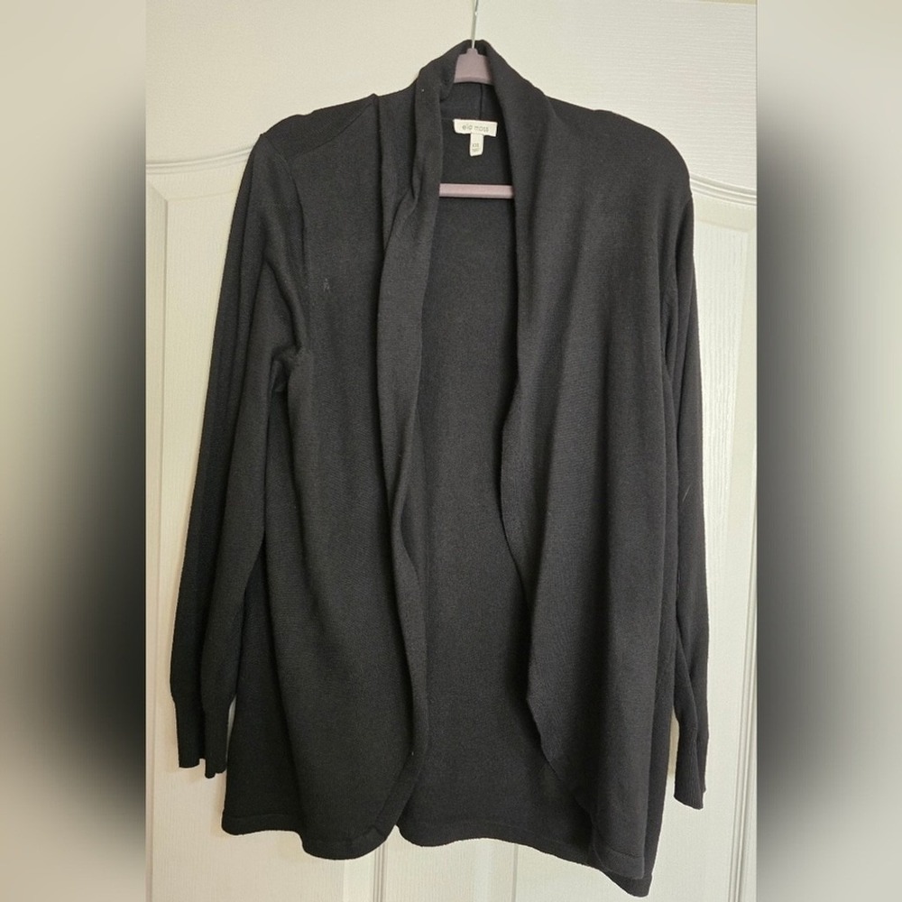 Ella Moss Women's Black Cardigan Sweater‎ 2X /0019